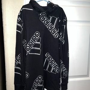 Adidas Boy’s Long Sleeve Shirt with Hood